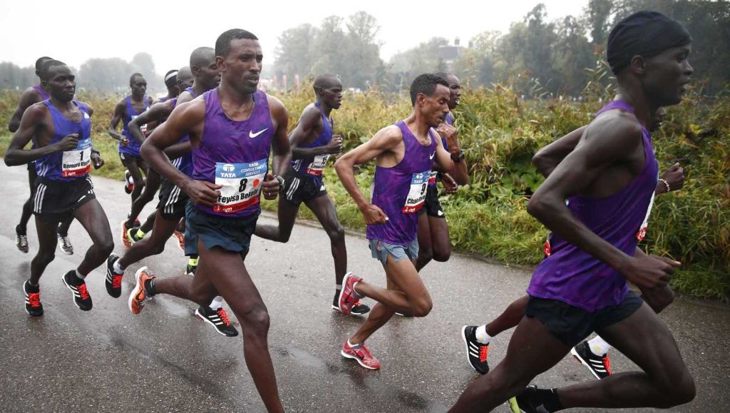 Keniaanse marathonwinnaar komt niet in de buurt van record