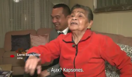 Oma Van Bronckhorst (89): 'Ajax? Kapsones!'