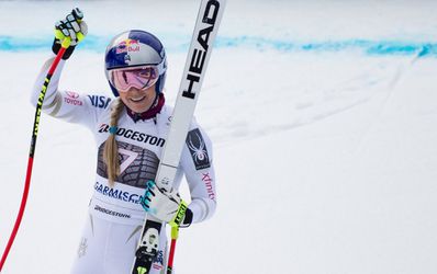 WOW! Lindsey Vonn ook bij haar laatste test voor de Spelen de snelste