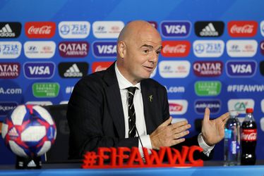 Infantino wil blijven uitbreiden en denkt aan vrouwen-WK met 32 landen