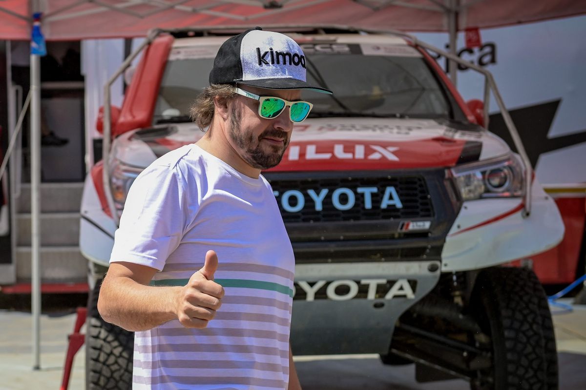 Alonso buiten de top-25 bij laatste test voor Dakar