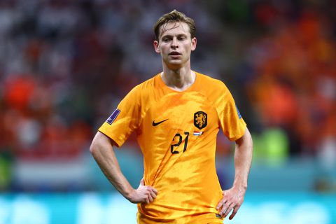 Voor Frenkie de Jong maakt het niet uit tegen wie Oranje gaat spelen: 'We zijn al een stuk beter'