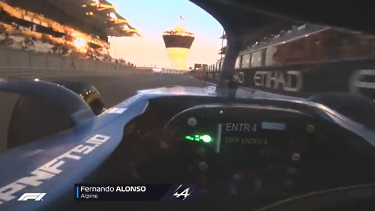 🎥 | Ga met Fernando Alonso een rondje on board over het vernieuwde Yas Marina Circuit