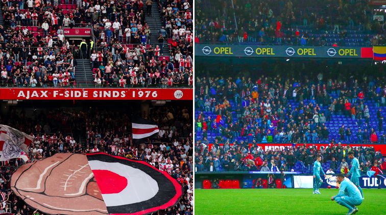 Toeschouwers Eredivisie: bij Ajax de hoogste bezettingsgraad, bijzonder leeg bij Feyenoord