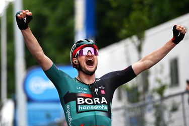 Uitslag etappe 12 Giro: opnieuw Duits dagsucces na zege Nico Denz
