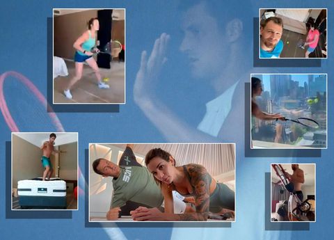 Tennissers (en hun partners) klagen steen en been over Australische quarantaine: 'Ik moet zelf m'n haar wassen'