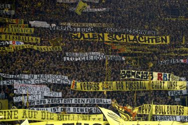 Dikke Dortmund-protesten tegen RB Leipzig (foto's)