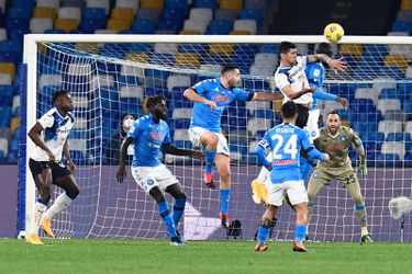Atalanta en Napoli komen niet tot scoren in heenduel halve finale Coppa Italia