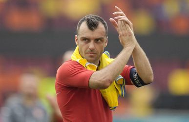 Goran Pandev van Noord-Macedonië ziet het voor zich: scoren tegen Oranje en dan met pensioen