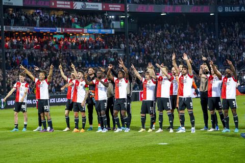 Feyenoord boekte de meeste zeges van alle 237 deelnemende Europese ploegen