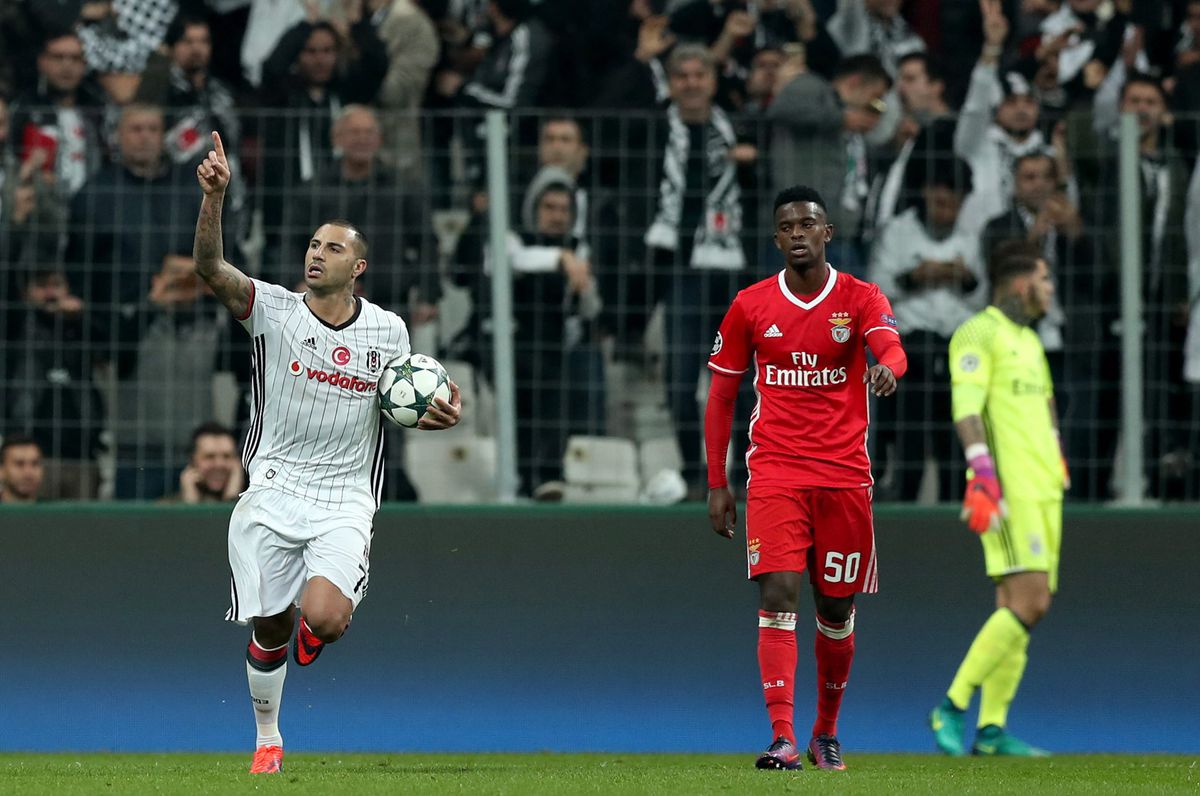 Comeback in CL: Benfica geeft 0-3 voorsprong uit handen tegen Besiktas (video)