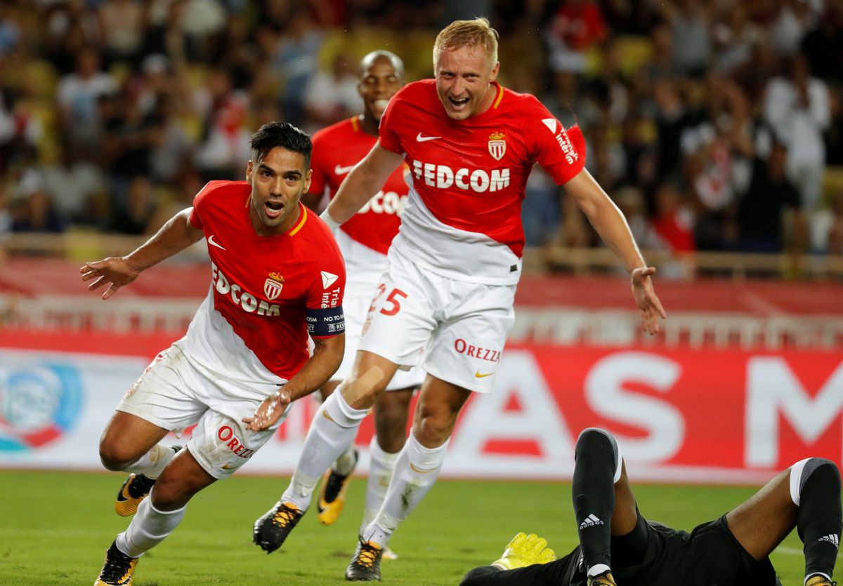 Monaco maakt indruk met show bij overwinning op Marseille