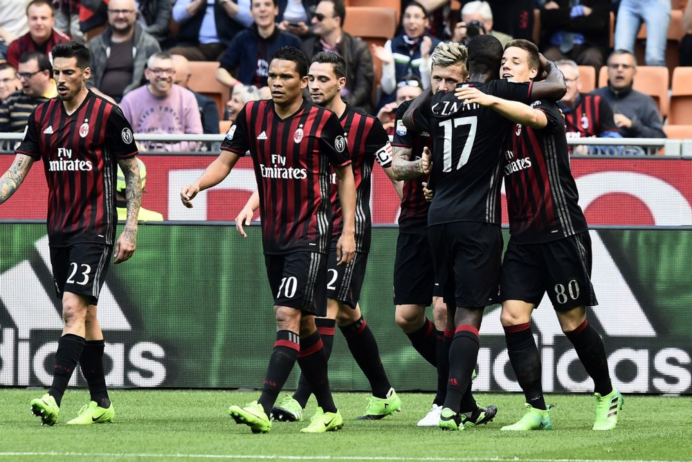 AC Milan maakt Palermo af, Inter verliest van Crotone