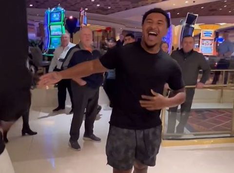 💵 | Ka-ching! American football-rookie wint ruim half miljoen dollar in casino