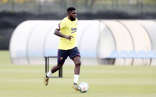 Umtiti na 1e Barça-training meteen weer de lappenmand in