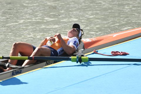 Roeister Marloes Oldenburg breekt nekwervel met mountainbiken: 'Gelukkig dat ik nog leef'