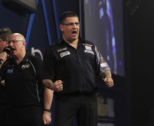 Anderson is door naar finale tegen Barney of MvG