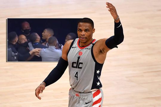 Misdragende fans (spugen, bak popcorn over speler gooien en racistische scheldwoorden) verbannen van NBA-tribunes