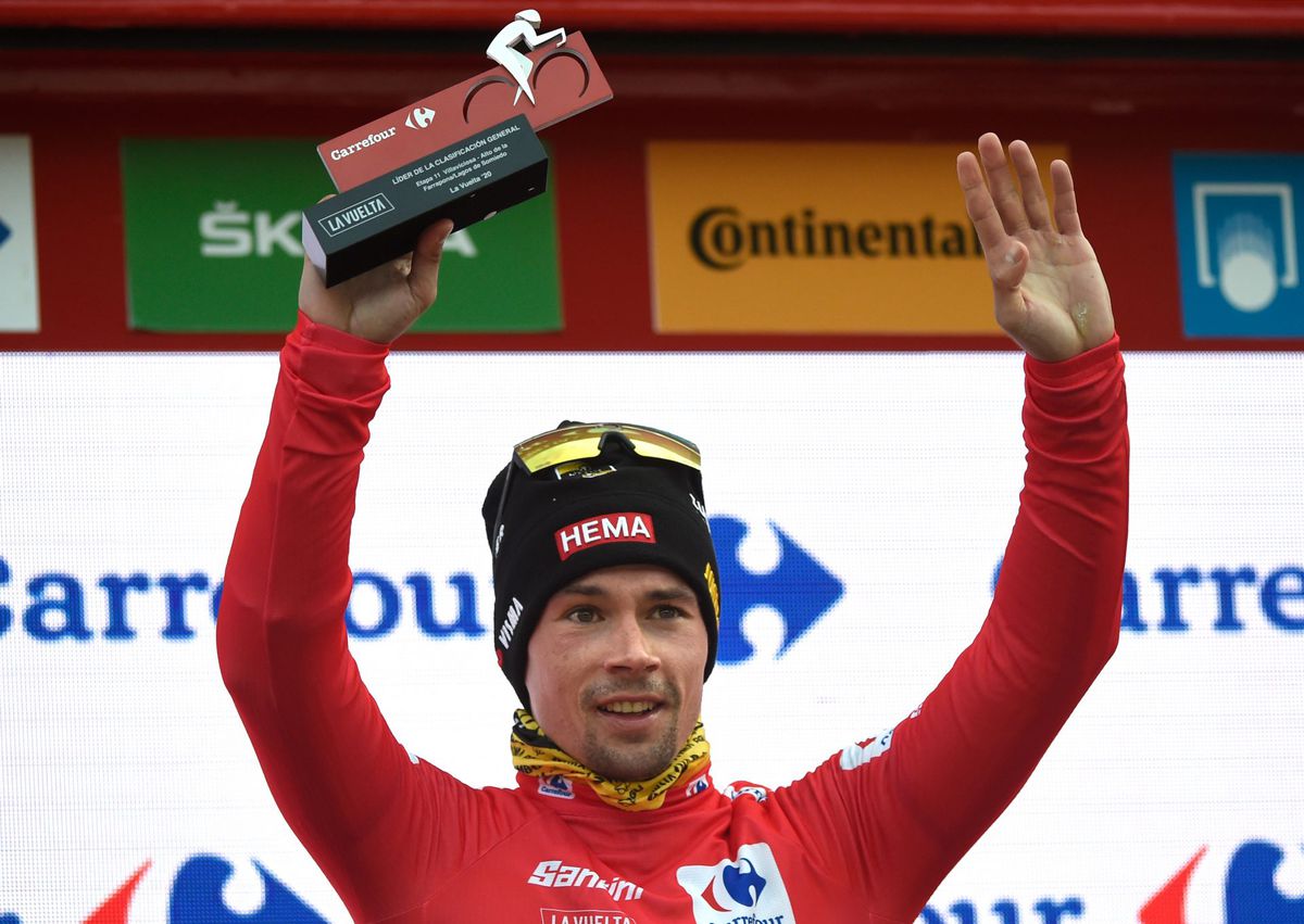 Roglic voelt zich goed in de Ronde van Spanje: 'We hebben een sterke ploeg'
