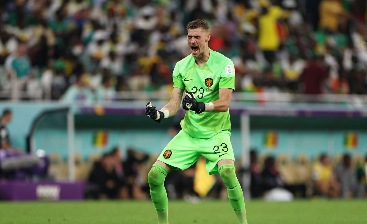 Andries Noppert debuteerde tegen Senegal op het WK: 'Nooit gedacht dat het echt mogelijk was'
