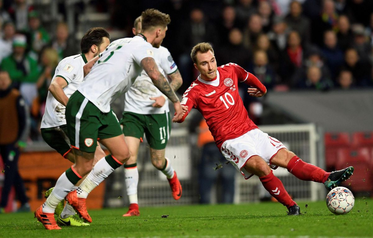 Ierland verdedigt de 0-0 als een malle in Denemarken en komt ermee weg (video)