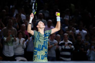 Tennistiener Holger Rune bereikt 1e mastersfinale en stoomt op richting top 10