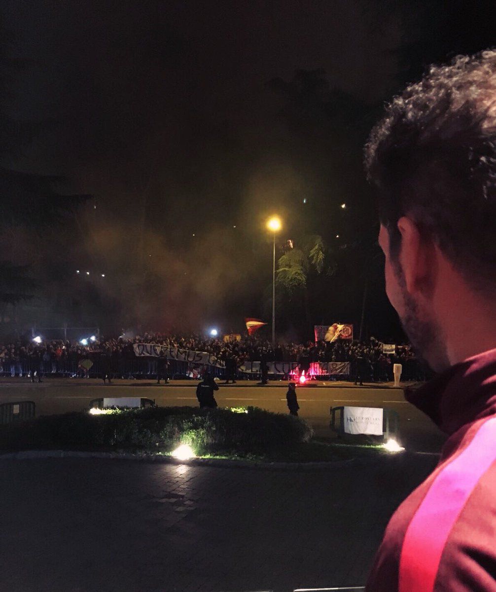 Atlético-supporters massaal bij hotel voor clash met Barça