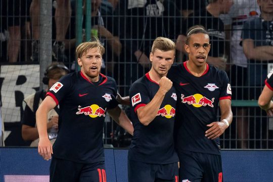 Werner helpt Leipzig met hattrick aan 3e zege op rij