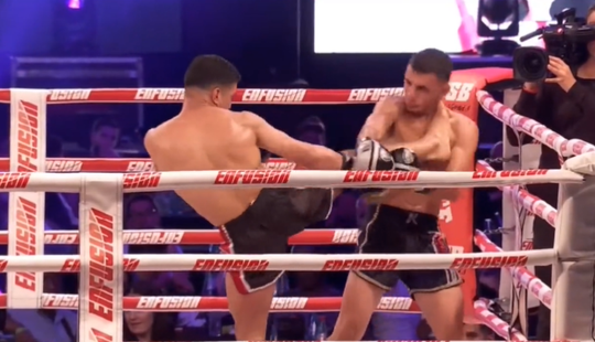 🎥 | Damn! Nederlands Marokkaanse Ilias Zouggary zorgt voor zieke KO op Enfusion 107