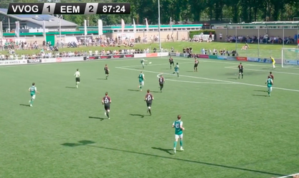 🎥 | Wereldgoal Dijkhof begin van ultieme comeback VVOG tegen Eemdijk