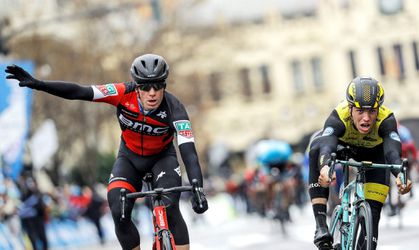 Van Poppel gewoon net niet snel genoeg tegenover Viviani