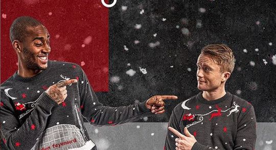📸 | Ajax en Feyenoord lanceren kersttrui, PSV is nog aan het breien