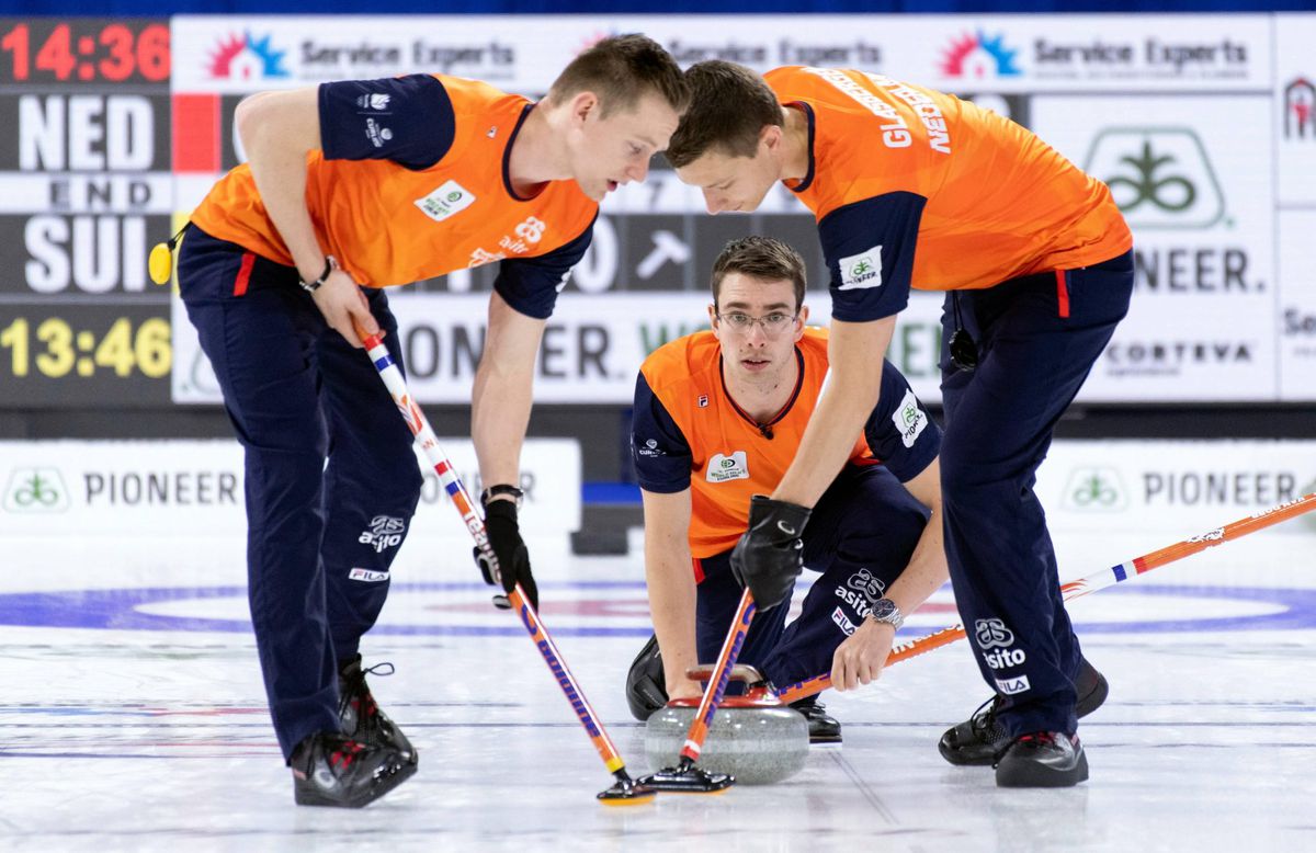 Nederlandse curlingmannen winnen wereldbekertoernooi in Champéry