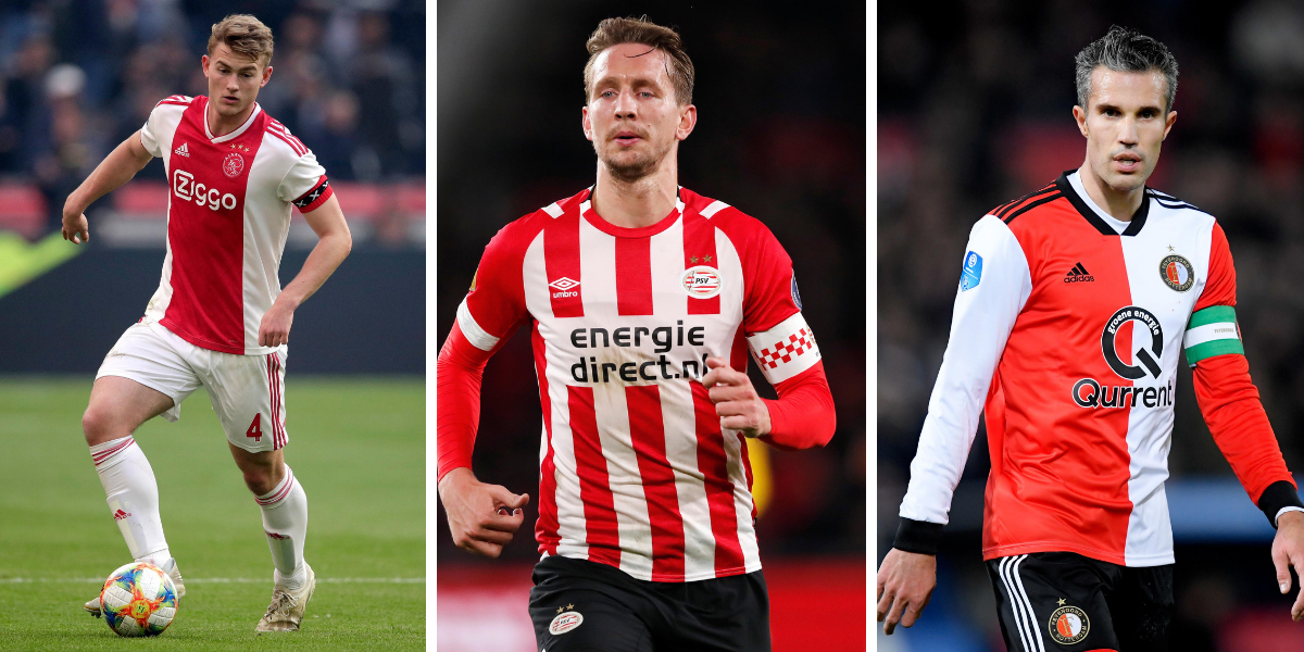 POLL: Wie worden de aanvoerders van Ajax, PSV en Feyenoord?