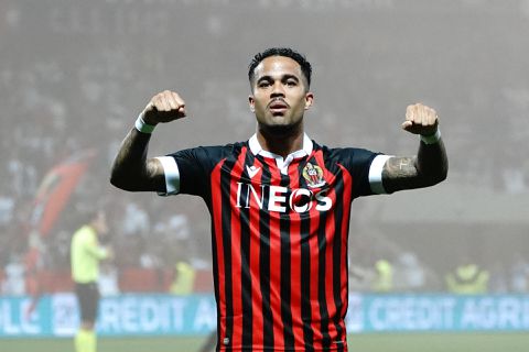 Goal van Justin Kluivert helpt Nice niet bij jacht op Europees voetbal