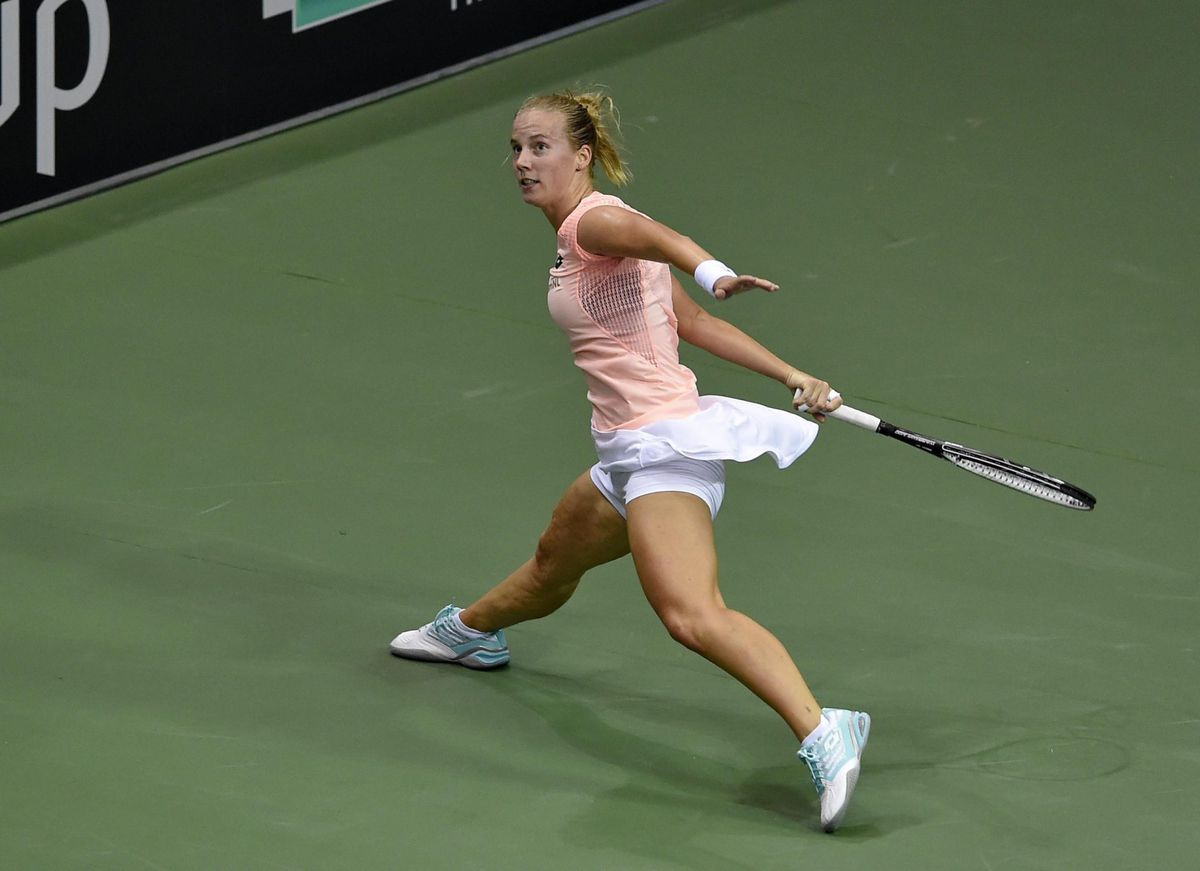 Oranje tegen Australië in de Fed Cup