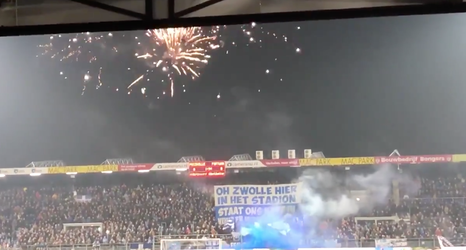 🎥 | Vuurwerkshow! PEC - Fortuna tijdelijk gestaakt 🎇