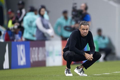 Spanje-bondscoach Luis Enrique is streng: 'Geen orgie voor de wedstrijd'