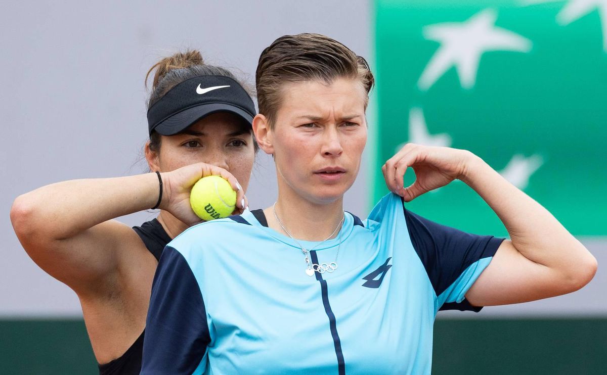 Avontuur van dubbelspeelster Demi Schuurs zit erop bij Roland Garros