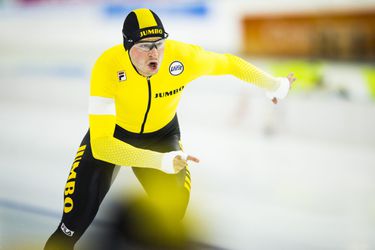 Kramer pakt op het nippertje wereldbekerticket 1500 meter, Jumbo vult hele top-5