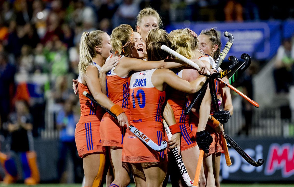 Nederlandse hockeydames zegevieren met groot overmacht op HWL