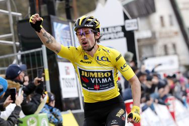 Leider Primoz Roglic wint etappe bergop in Parijs-Nice
