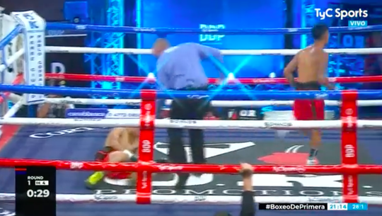 🎥 | Argentijns bokstalent scoort deze vernietigende KO bij profdebuut