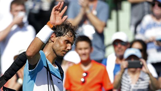 Nadal geeft op tegen Dzumhur