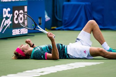 Zverev heel dicht bij 2e titel op rij in Washington