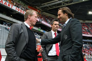 John van 't Schip heeft na aanstelling bij Ajax eerste record al te pakken