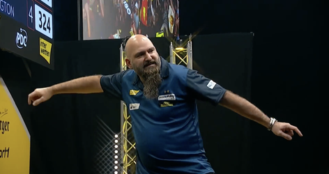 🎥 | Scotty 2 Hotty gooit bij German Darts Championship zijn eerste negendarter op tv