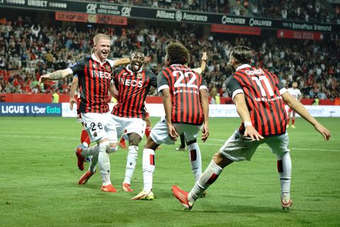 Calvin Stengs en Pablo Rosario verslaan Marco Bizot in Ligue 1