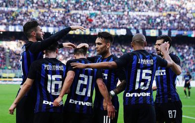 Internazionale houdt druk op AC Milan met zege op SPAL