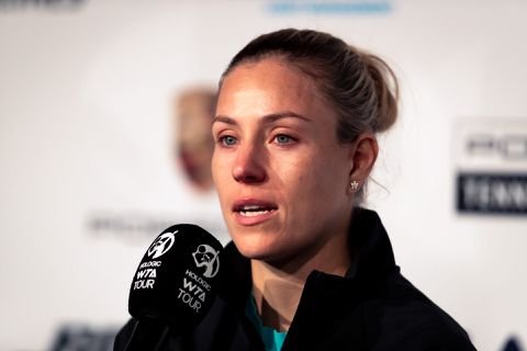 Angelique Kerber mikt jaar na de geboorte van haar baby op een terugkeer in tennissport